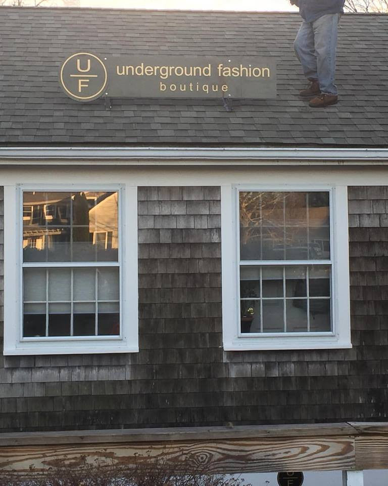 Boutique Sign is up!!