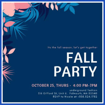 Fall Social Mixer Event!