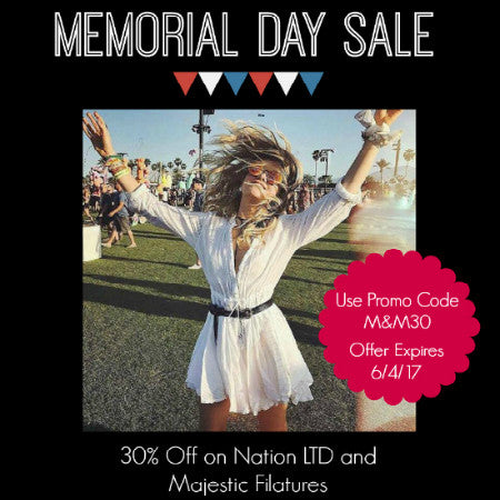 It's Our Memorial Day Sale!