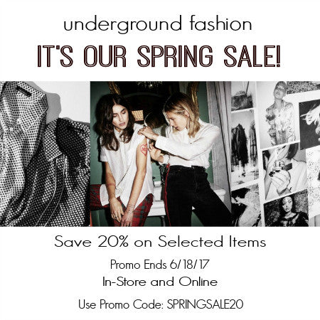 It's Our Spring Sale!