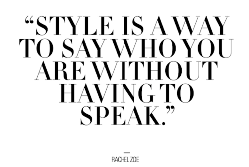 Less talking, more styling!